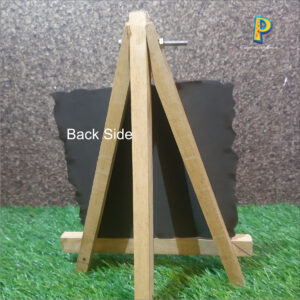 CANVAS WOOD PRINT WITH EASEL STAND