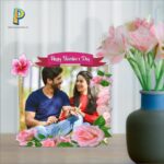 Hi Quality Sublimation Wood Cutout Print , long Life Gifting For All Purpose Like Birthday, Anniversary, wedding, & more.. Table Stand & wall Hanging Both.. Size : 6×6 inch aprox Material : 3 mm Hard Wood Bord