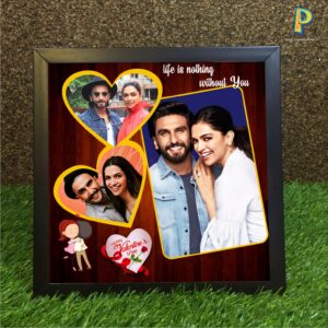 PHOTO TILE COLLAGE FRAME for valentine’s day