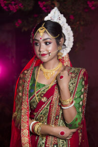 Bridal Makeup in bhubaneswar party time studio