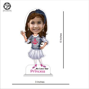 CARICATURE PHOTO STAND IN  daughters day