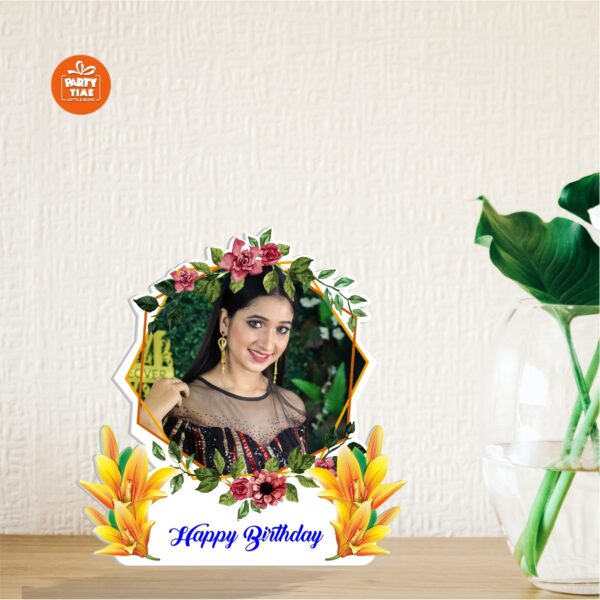 Birthday Day MINI Acrylic Cutout Frame