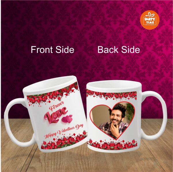 Start and end every coffee break with a smile. Our special collection of Photo Mugs for Valentine’s Day Photo Mug is a great way to let your BF/ GF/ Huby / know how much you love them. Number of Products 1 Washing Instructions Washable Freezer Safe Yes Microwave Safe Yes Color White Material Ceramic Volume 350 ml Diameter 80mm Weight 350gm Height 95mm