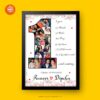 COUPLES ANNIVERSARY COLLAGE FRAMES – ANNIVERSARY GIFTS FOR HIM & HER – PERSONALISED HOME DECOR